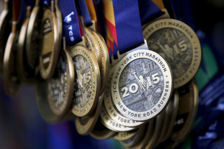 eBay User Sells NYC Marathon Finisher Medals | Runner's World