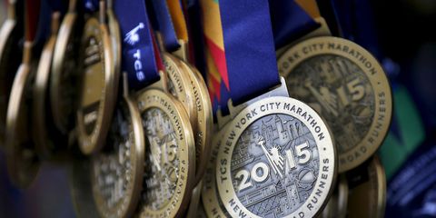 NYC finisher's medals being sold on eBay.