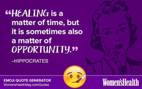 Here's Your Inspirational Quote From Hippocrates Women's Health Extraordinary Inspirational Quote Generator Here's Your Inspirational Quote From Hippocrates Women's Health Extraordinary Inspirational Quote Generator