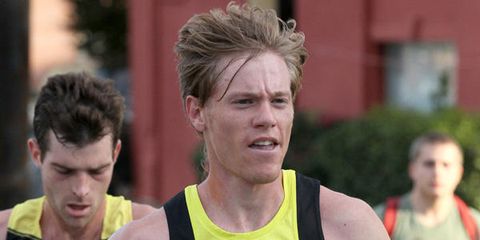 Tyler Pennel at the 2014 Peachtree 10K