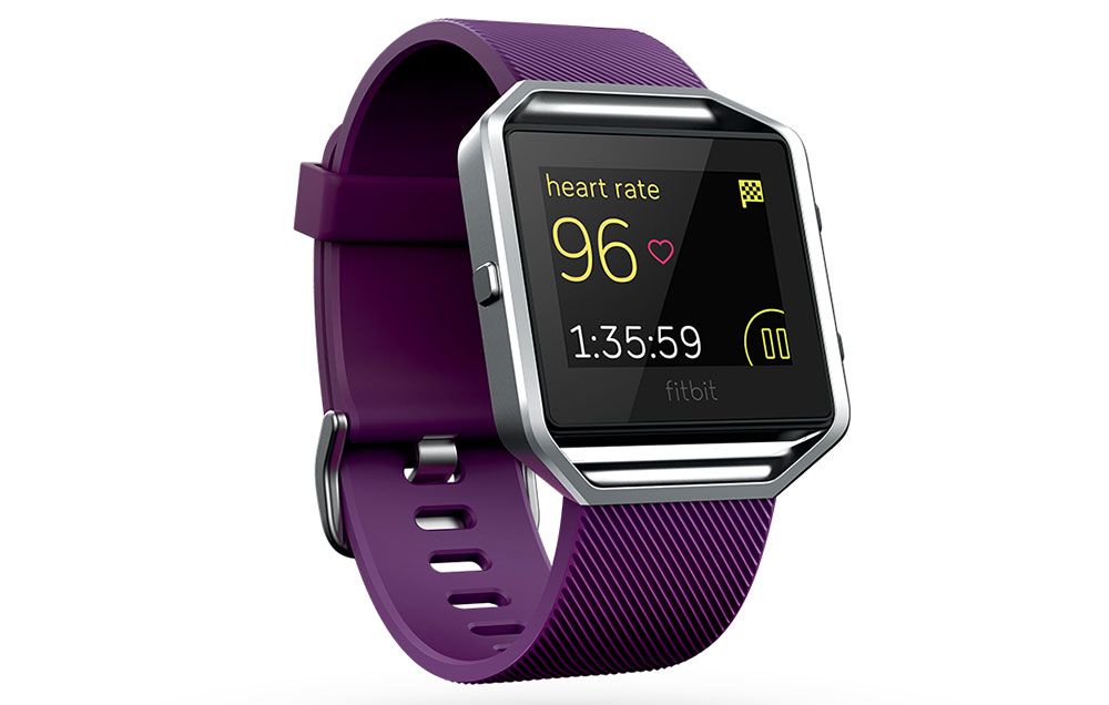 fitbit purple watch