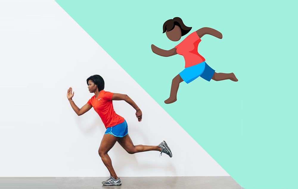 It S A Girl Facebook Unveils Female Runner Emoji Runner S World