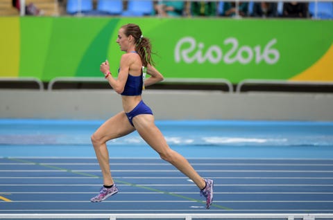 Molly Huddle at the 2016 Olympics