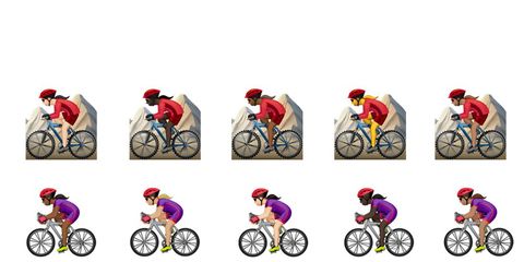 Apple Releases Emojis of Riding Bikes | Bicycling
