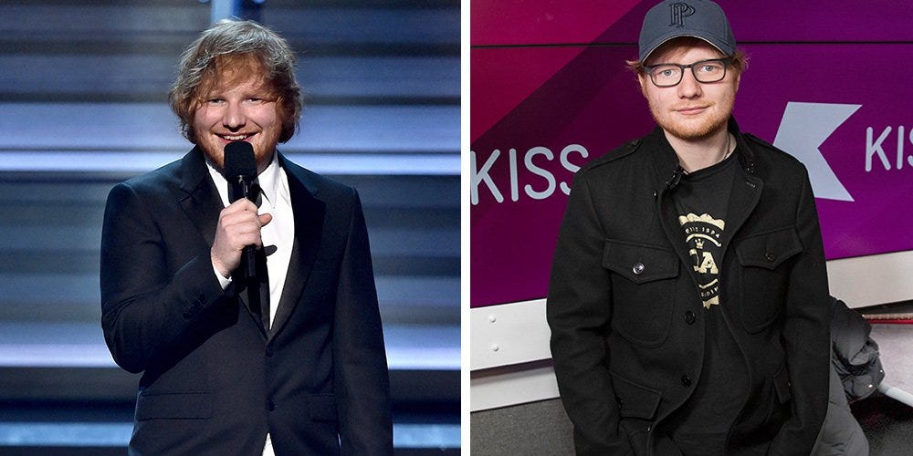 ed sheeran pierdere în greutate canabis accelerează pierderea de grăsime