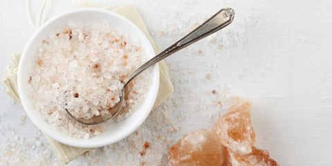 Use salt to make your own beauty products
