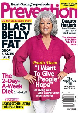 Paula Deen Exclusive Interview With Prevention Prevention