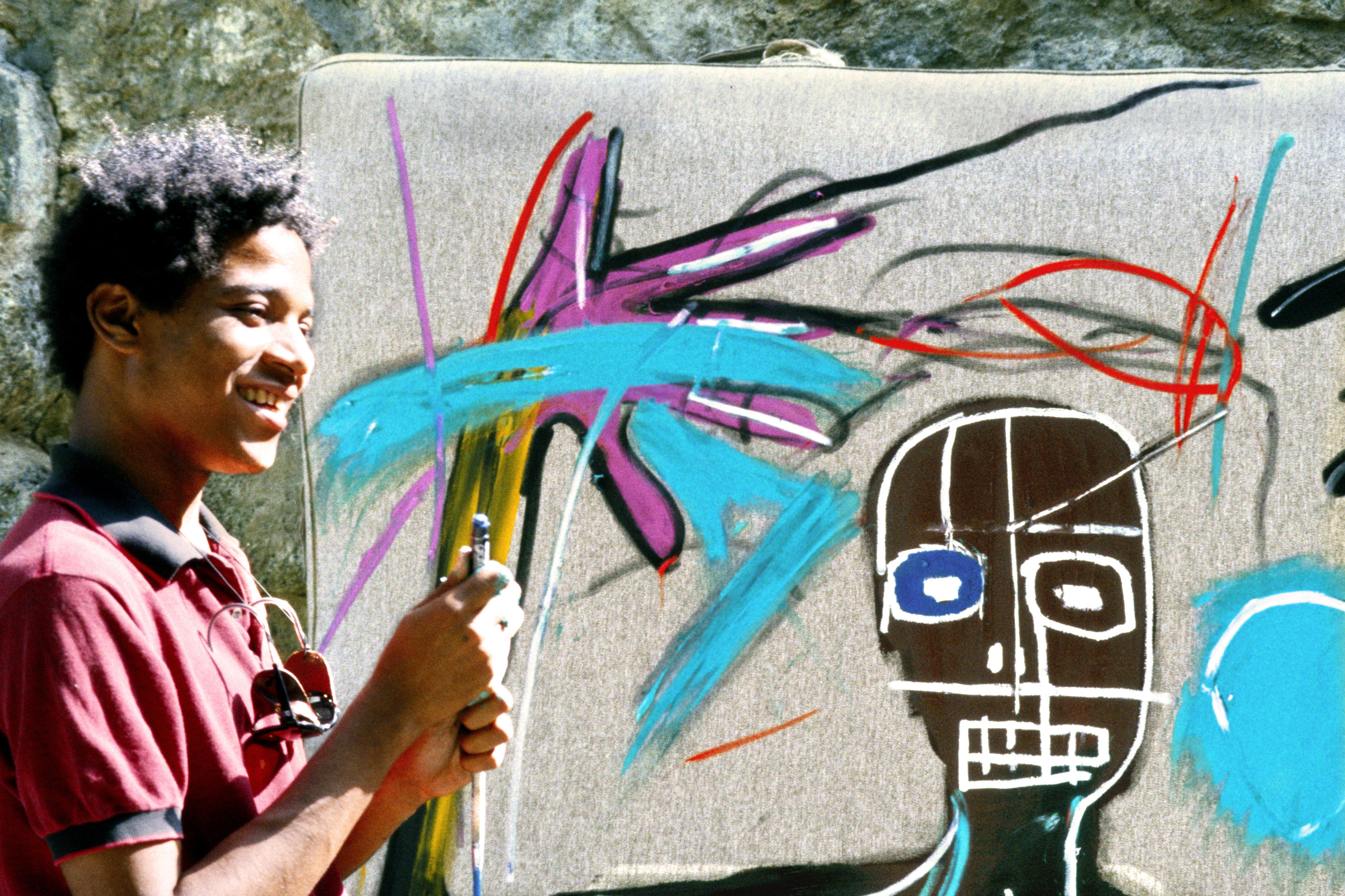 2022年春の フォト 絵 グッズ 雑貨 インテリア アート 海外 150x100cm ポスター 特大 Basquiat バスキア グラフィティ 4 大  ミシェル ジャン 画家 - その他 - labelians.fr