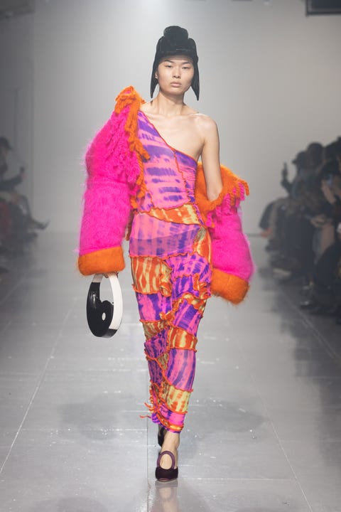 asai presents his catwalk show as part london fashion week aw23