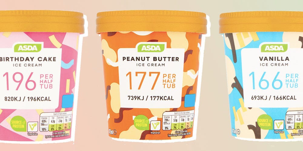 halo ice cream asda