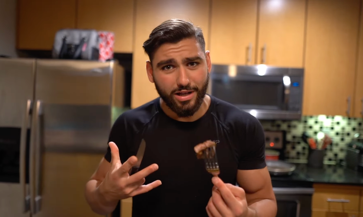 A Fitness Model Tried Eating Like Two of the World’s Strongest Men