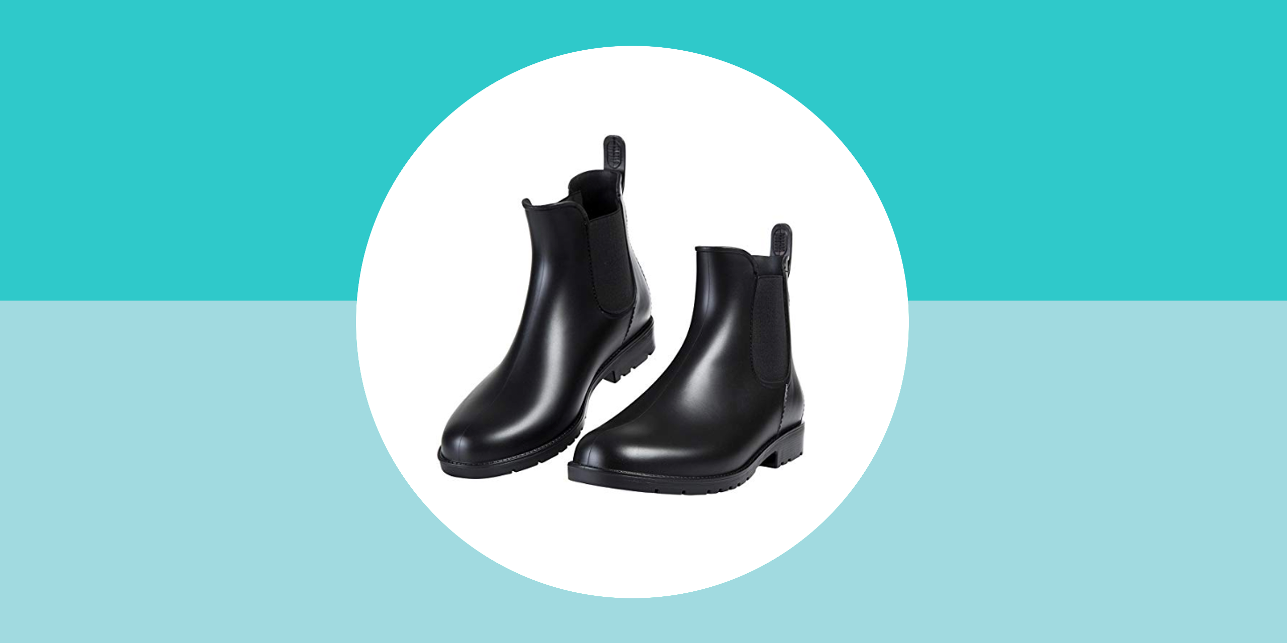 asgard women's ankle rain boots waterproof chelsea boots
