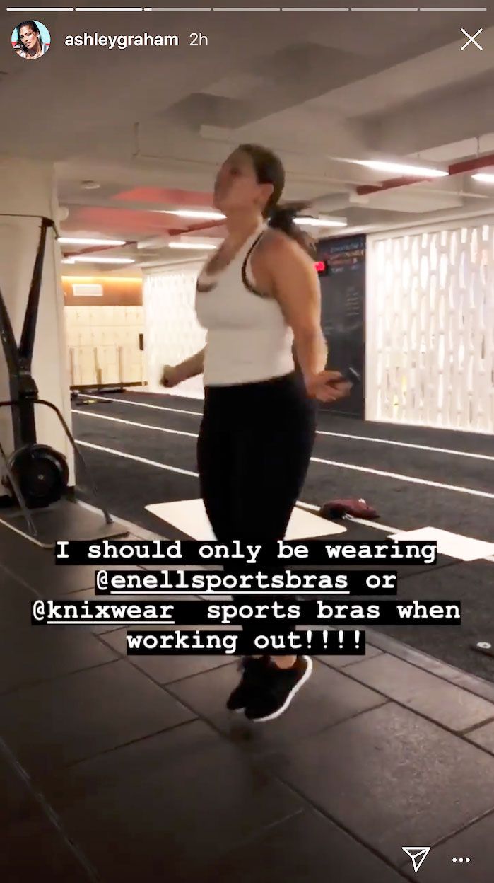 ashley graham sports bra