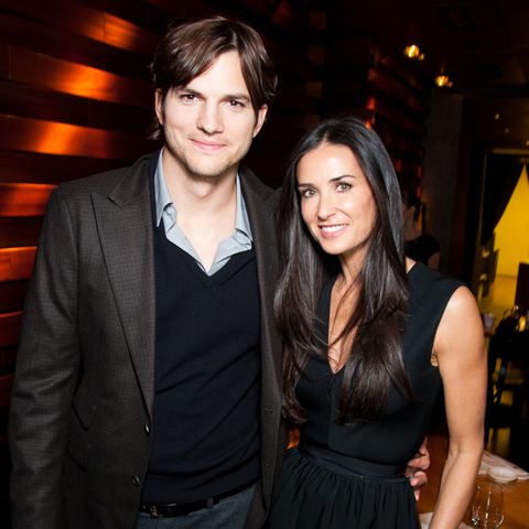 Charity Gala With Demi Moore And Ashton Kutcher - Private Dinner