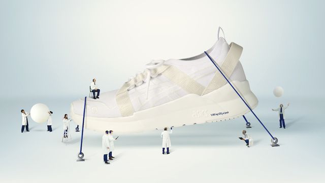 asics gel lyte iii cm 195, scarpe da corsa, running, sostenibile, ambiente, emissioni, co2