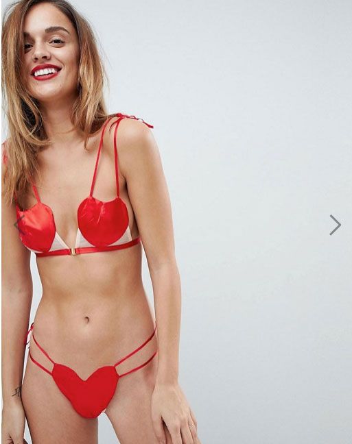 asos valentines lingerie