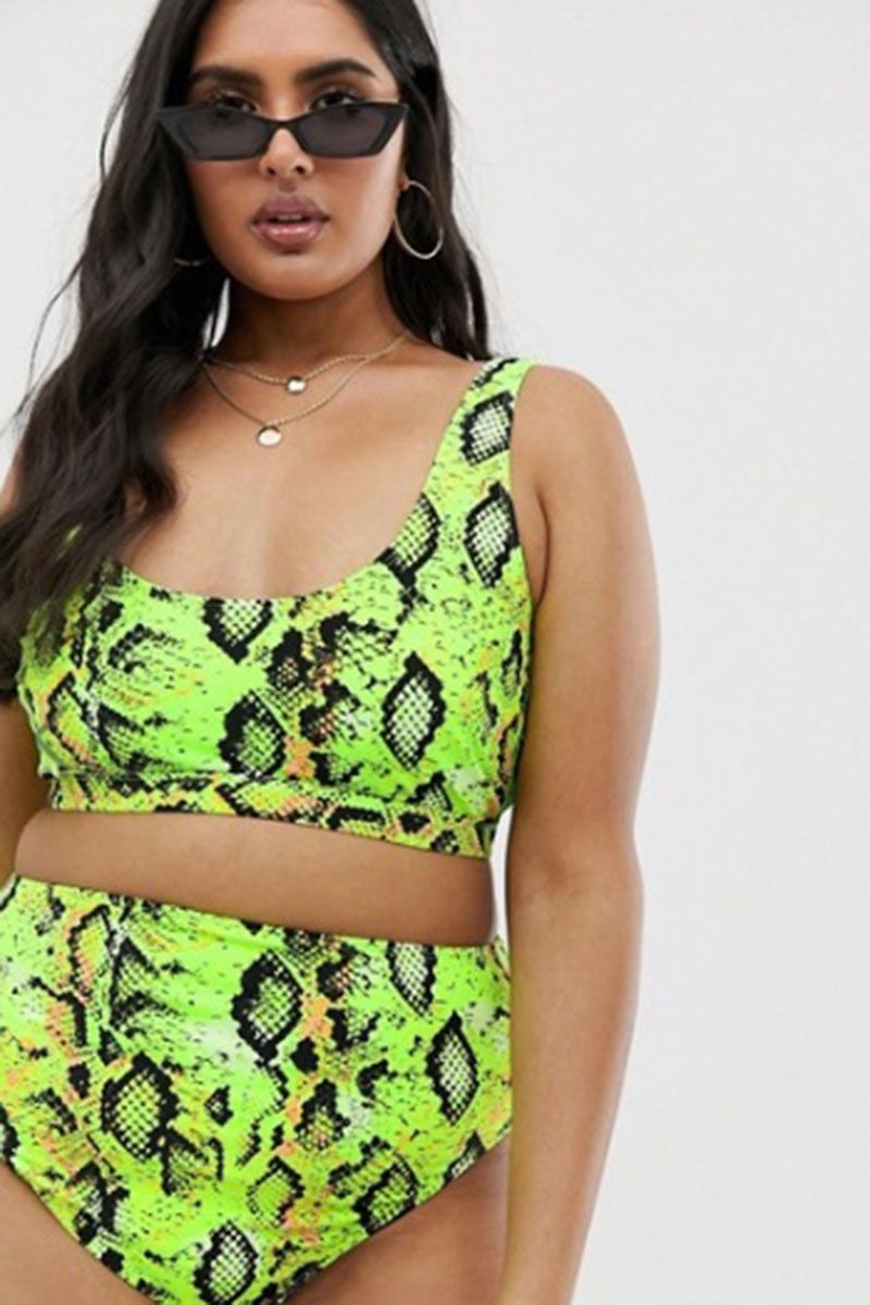 asos plus size swim