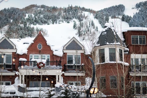 Aspen Colorado Winter Downtown