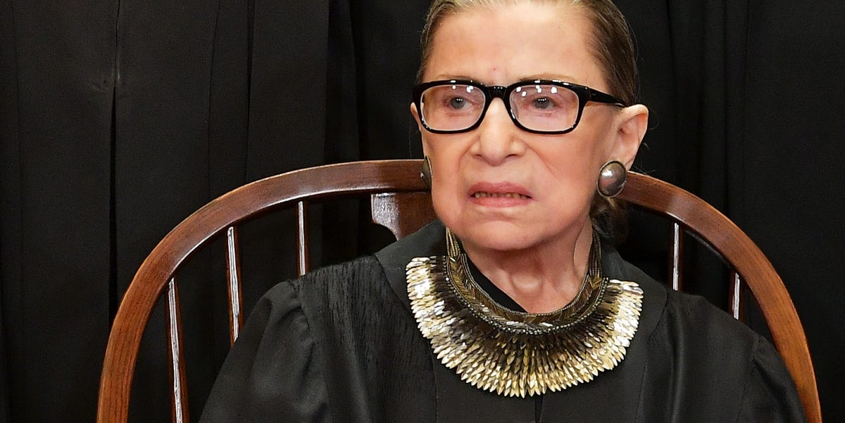 Ruth Bader Ginsburg S Gigantic Statement Necklace Wins