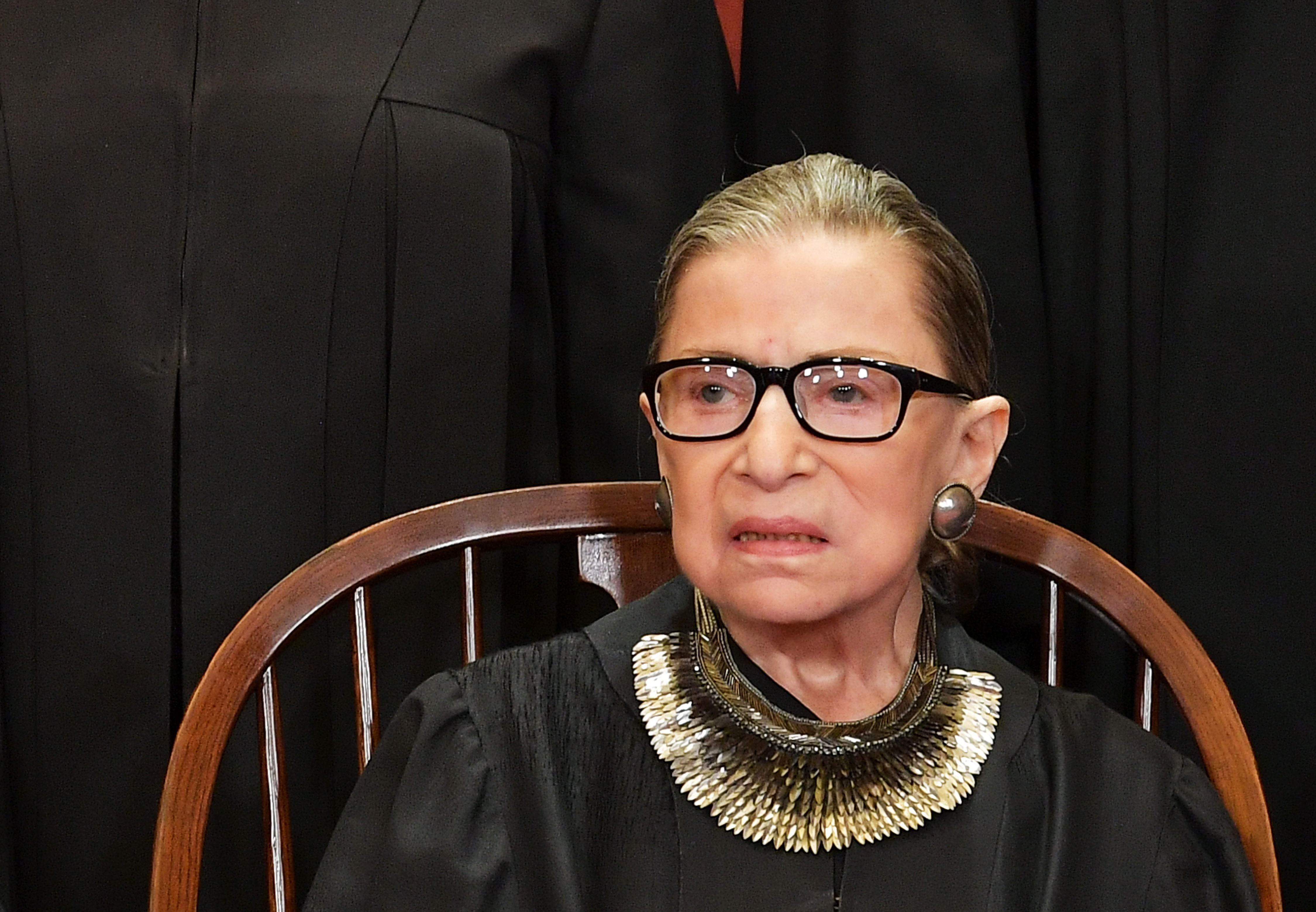 ruth bader ginsburg collar necklace