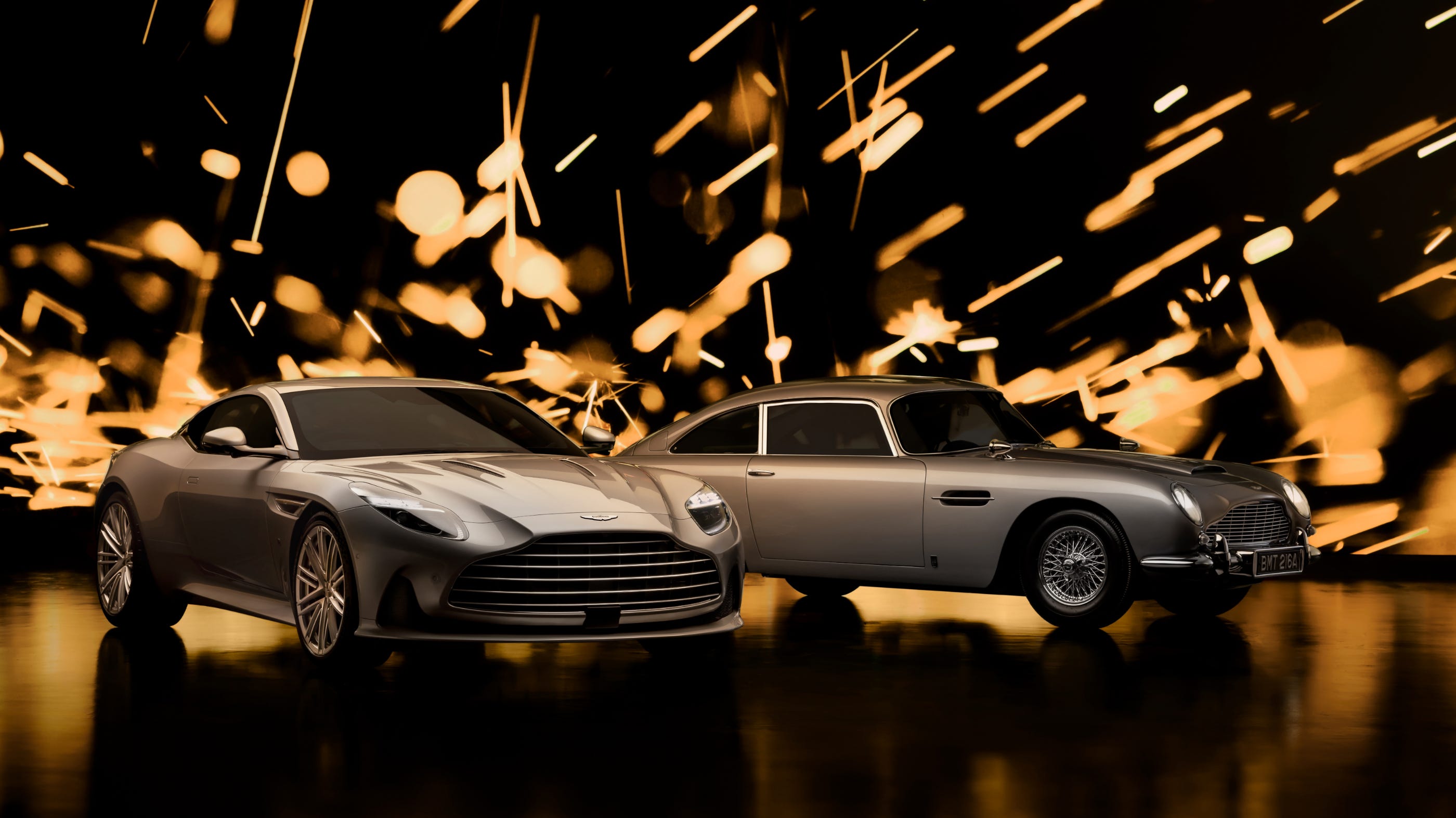 Aston Martin Celebrates 60 Years of Bond Partnership with DB12 Goldfinger Edition