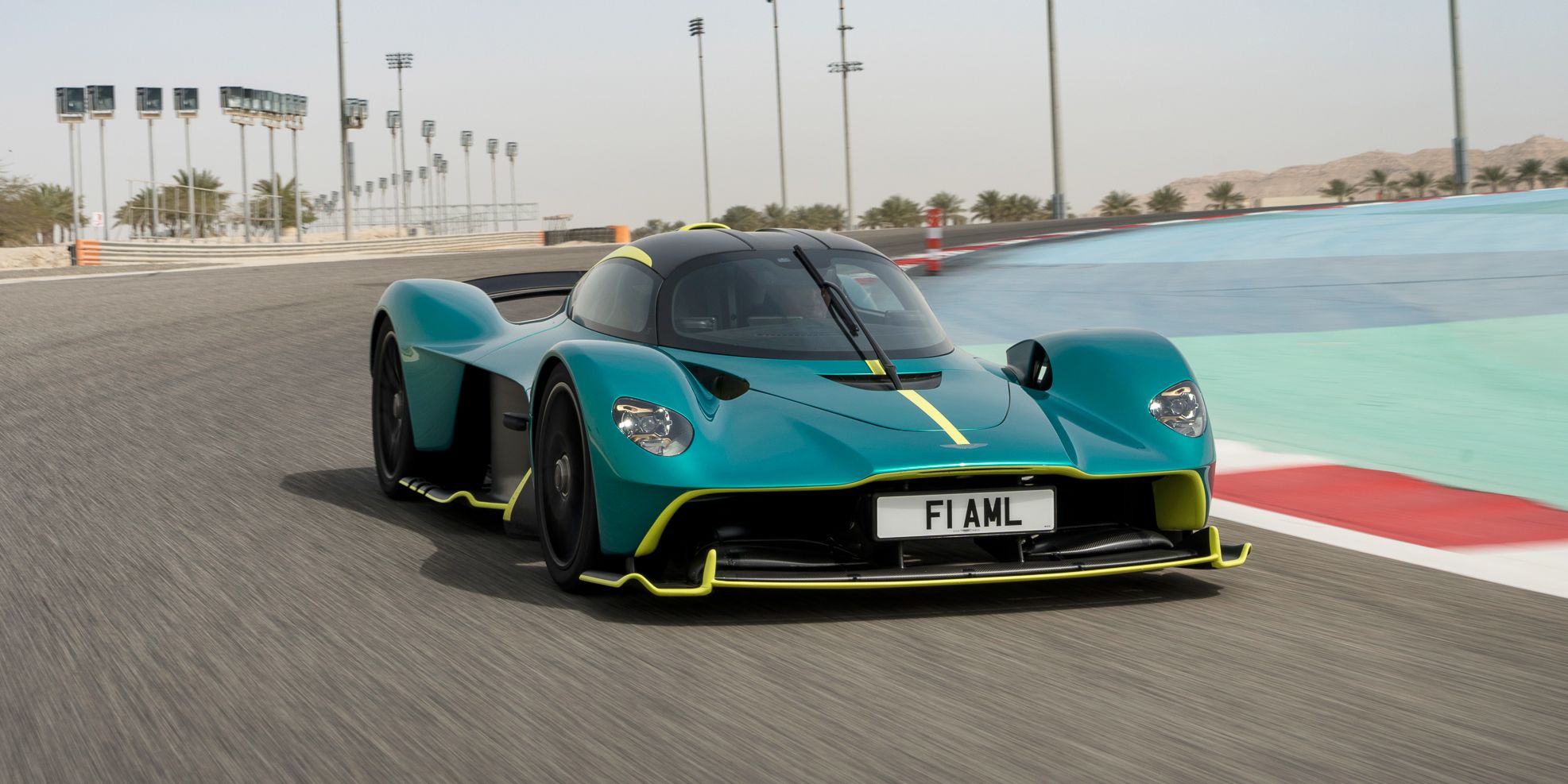 The Aston Martin Valkyrie Is the Most Extreme Car to Legally Wear License Plates