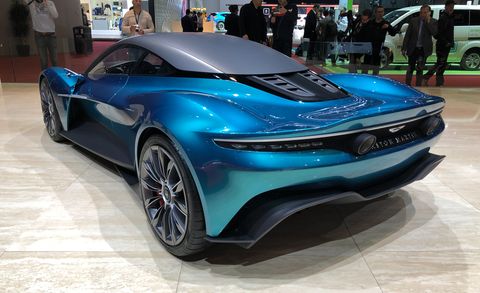 Aston Martin Vanquish Vision Concept Has Ferrari and McLaren in Its Sights