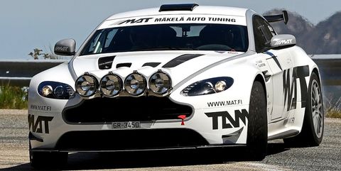 Aston Martin V8 Vantage Rally Car