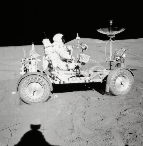 The 11 Most Expensive Space Artifacts Ever Sold at Auction apollo 15 commander david scott on a moon vehicle