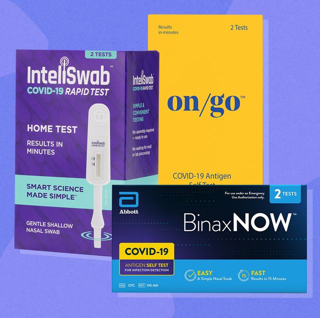 intelliswab, on go and binaxnow at home covid tests