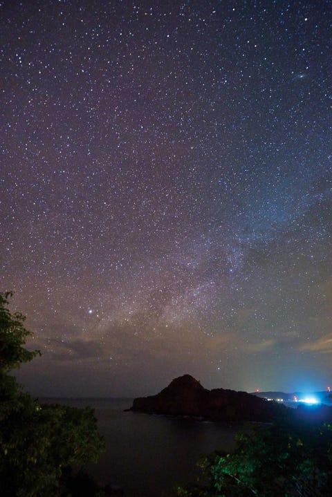 night time sky