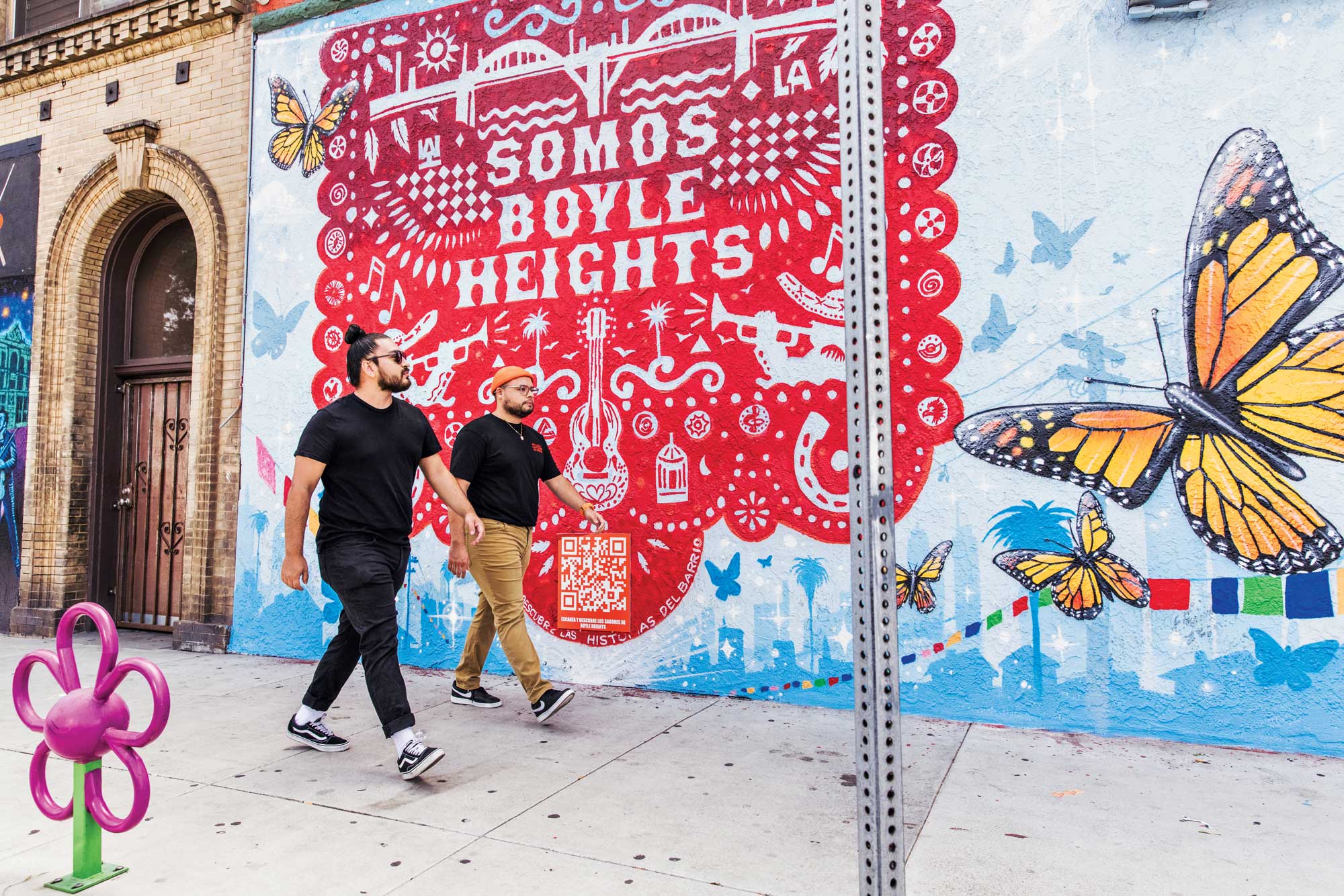 under the same moon mural