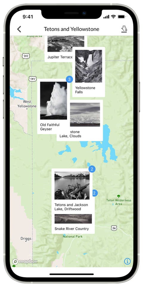 the ansel adams gallery iphone app