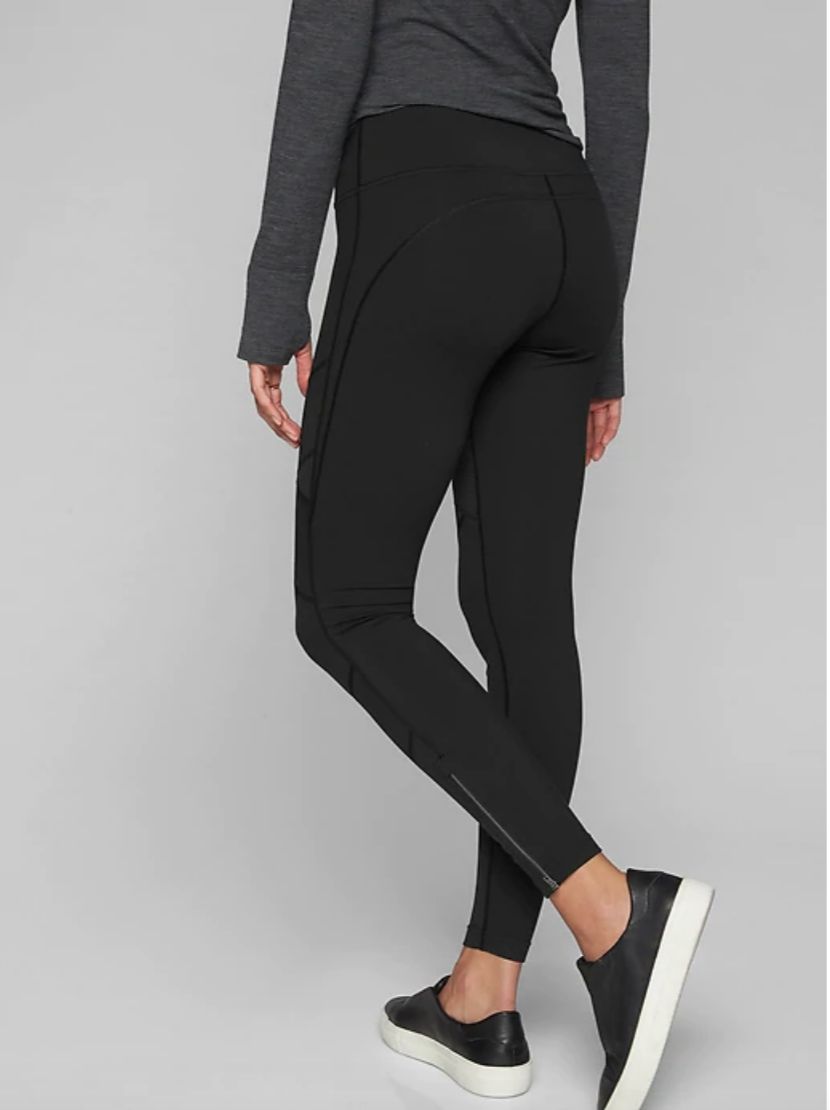 athleta olive green leggings