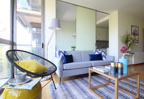 salón piso eixample de barcelona