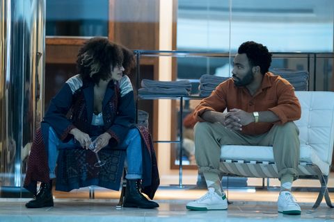 “atlanta”     "the old man and the tree"    season 3, episode 3 airs march 31 pictured l r zazie beetz as van, donald glover as earn marks  cr oliver uptonfx