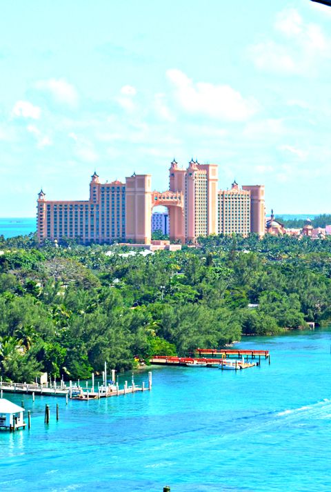 Atlantis Resort At Paradise Island Against Sky