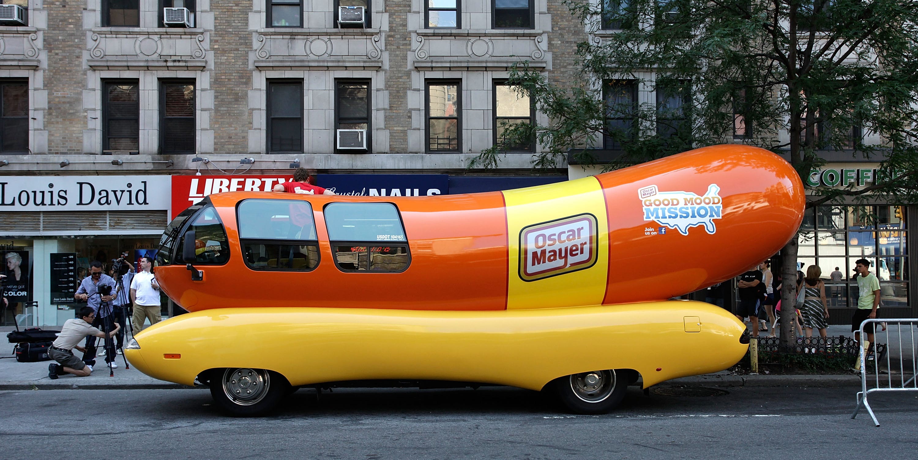 Someone Stole a Wienermobile's Catalytic Converter