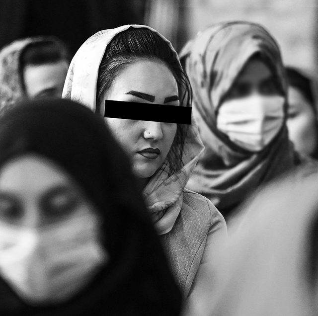 afghan women protest