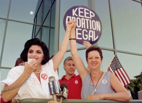 Roe vs Wade - Norma McCorvey and Gloria Allred roe vs wade norma mccorvey and gloria allred - Overturning Roe v. Wade
