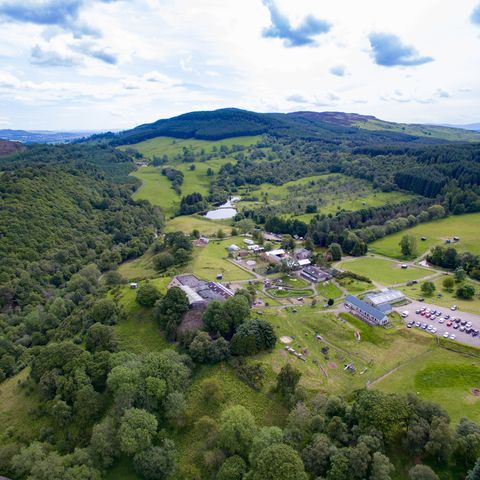 Farm and wildlife park up for sale in Scotland