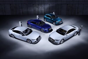 Audi plug-in hybrids