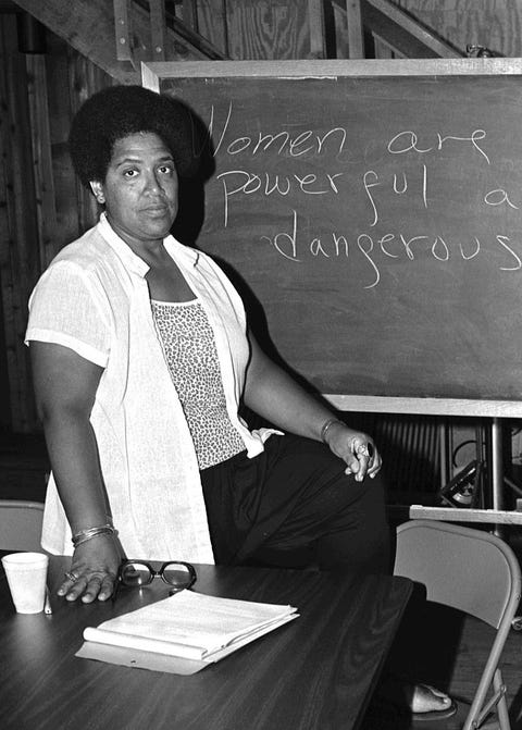 famous lesbians audre lorde