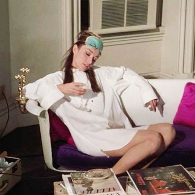 Audrey Hepburn in 'Breakfast at Tiffany's' Audrey Hepburn in 'Breakfast at Tiffany's'.