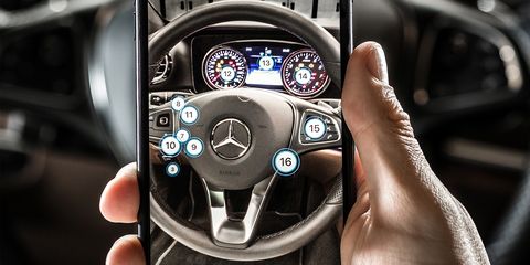 Genesis and Mercedes Are Trying to Bring the Owner's Manual into the Smartphone Era with Augmented Reality