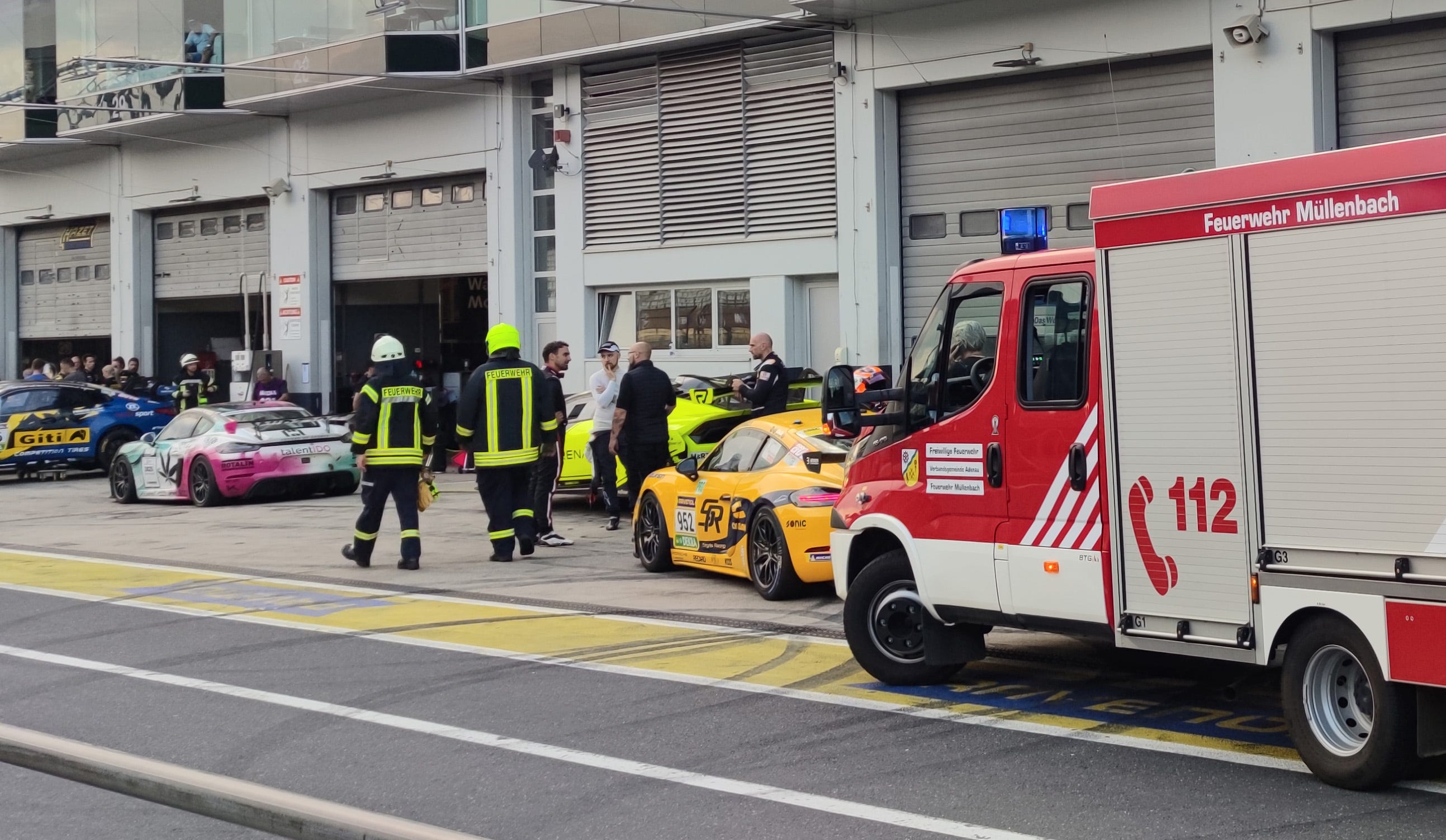 Nearly Two Dozen Injured in Paddock Explosion at the Nürburgring