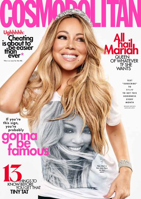 Mariah Careys 1997 Cosmopolitan Cover 