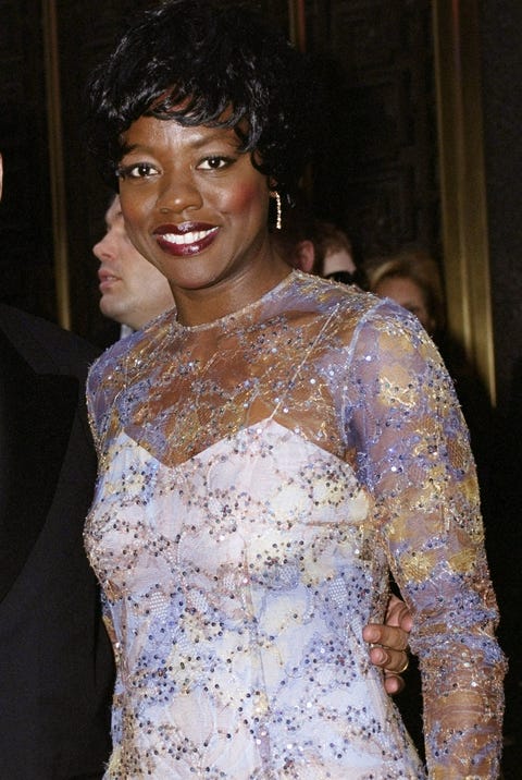 August Wilson and Viola Davis (nominated for Featured Actres August Wilson and Viola Davis (nominated for Featured Actres