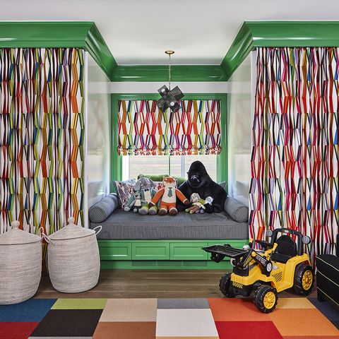 colorful playroom