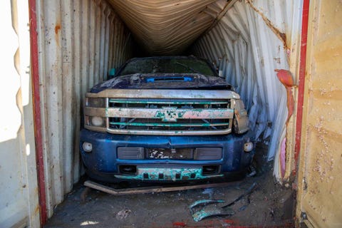 Aparecen dos Chevrolet Silverado en el fondo del Océano Pacífico Aparecen dos Chevrolet Silverado en el fondo del Océano Pacífico